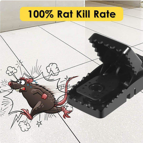 Quick Effective Sanitary Safe Mouse Trap, 6 Pack