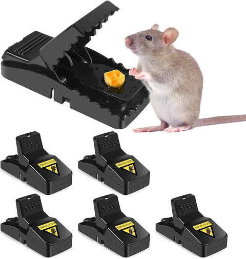 Quick Effective Sanitary Safe Mouse Trap, 6 Pack