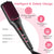 MiroPure Enhanced Ceramic Hair Straightener Brush - 2-in-1 Ionic, Anti-Scald, Auto-Lock, Auto-Off - 16 Set