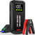 DBPOWER 2000A Jump Starter: Portable Car Battery Booster (Up to 8.0L Gas, 6.5L Diesel) with LCD Display & Smart Cables - ET03