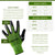 Unisex Bamboo Garden Gloves
